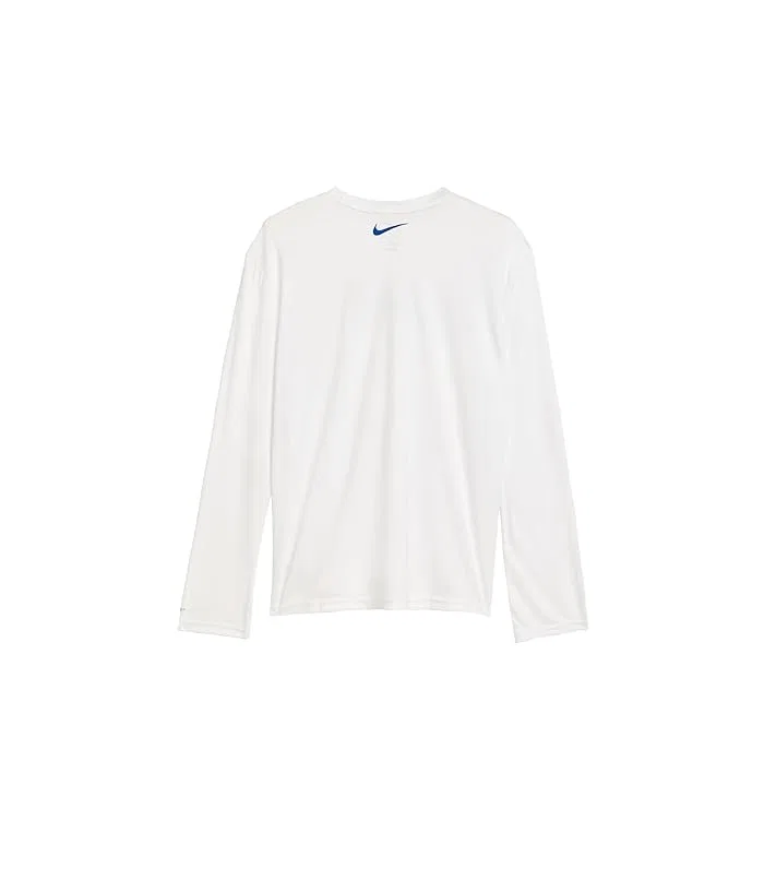Лонгслив с защитой от солнца Hydroguard Swoosh Over Dri-Fit UV Nike Kids, White — фото 2