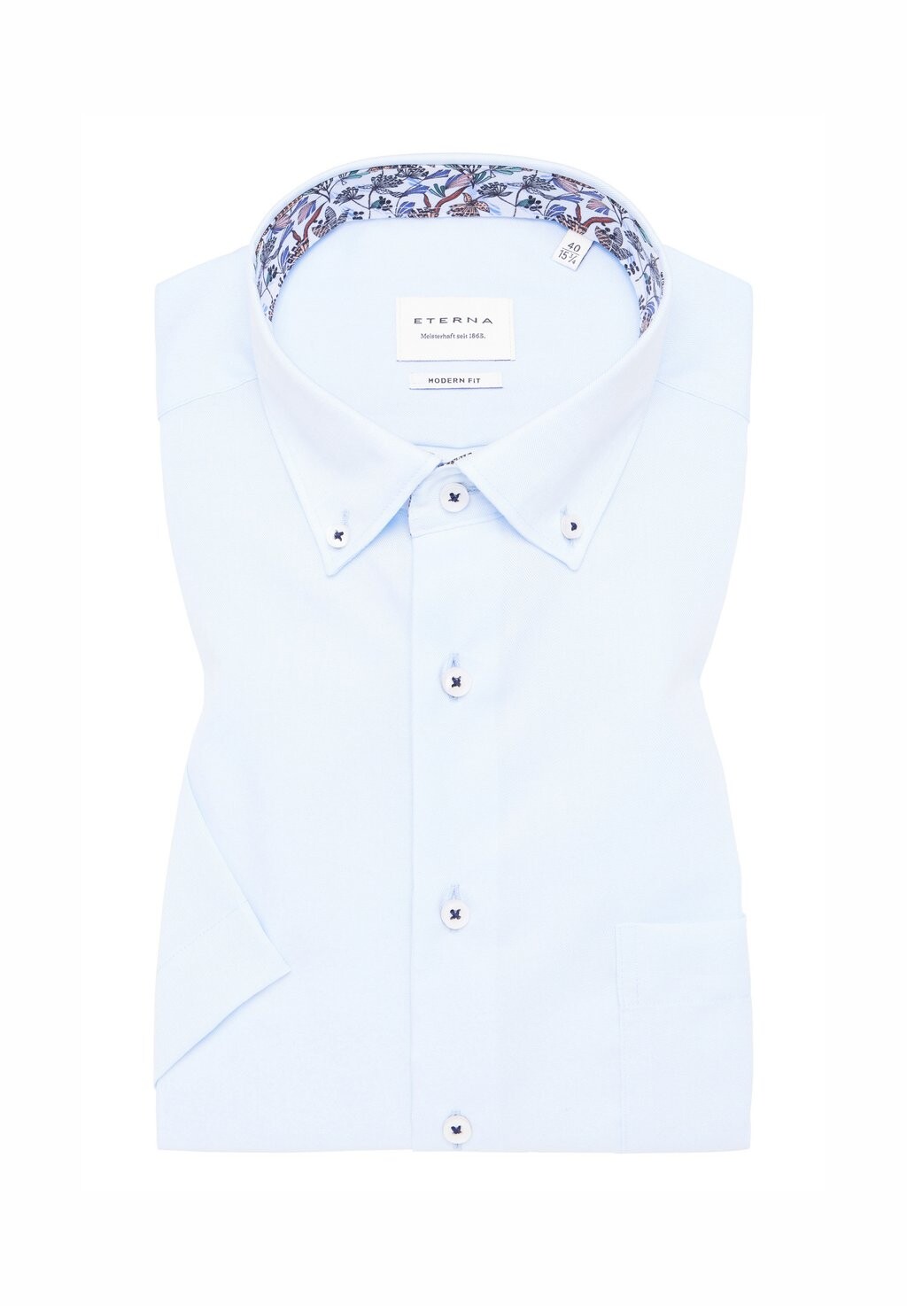 

Рубашка MODERN FIT Eterna, светло-голубой