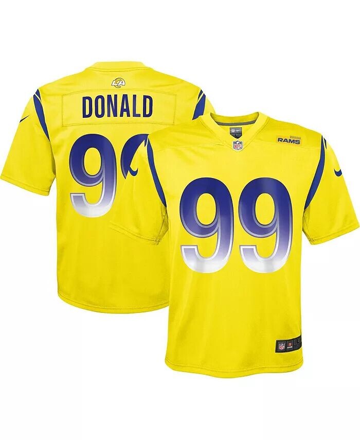 

Джерси Big Boys Aaron Donald Gold Los Angeles Rams Inverted Game Nike