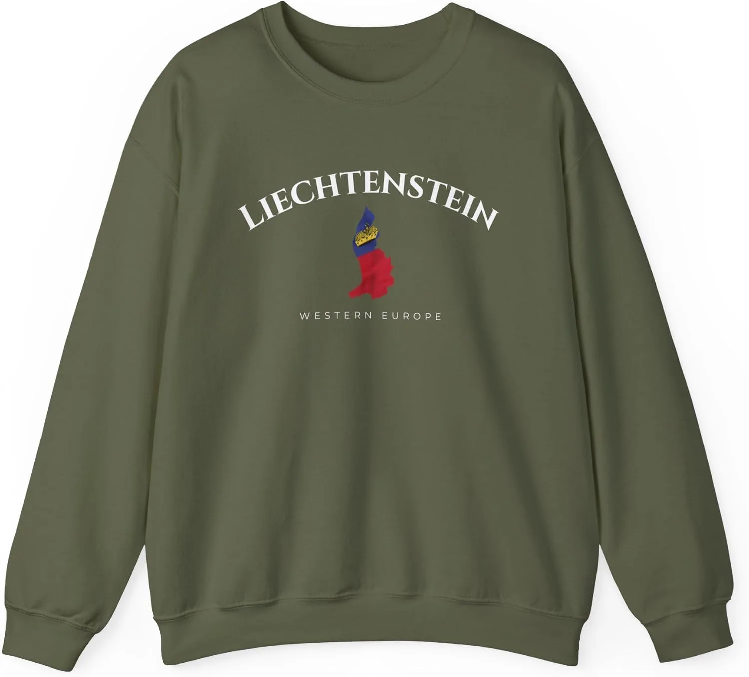 

Толстовка Liechtenstein Western Europe Unisex Heavy Blend