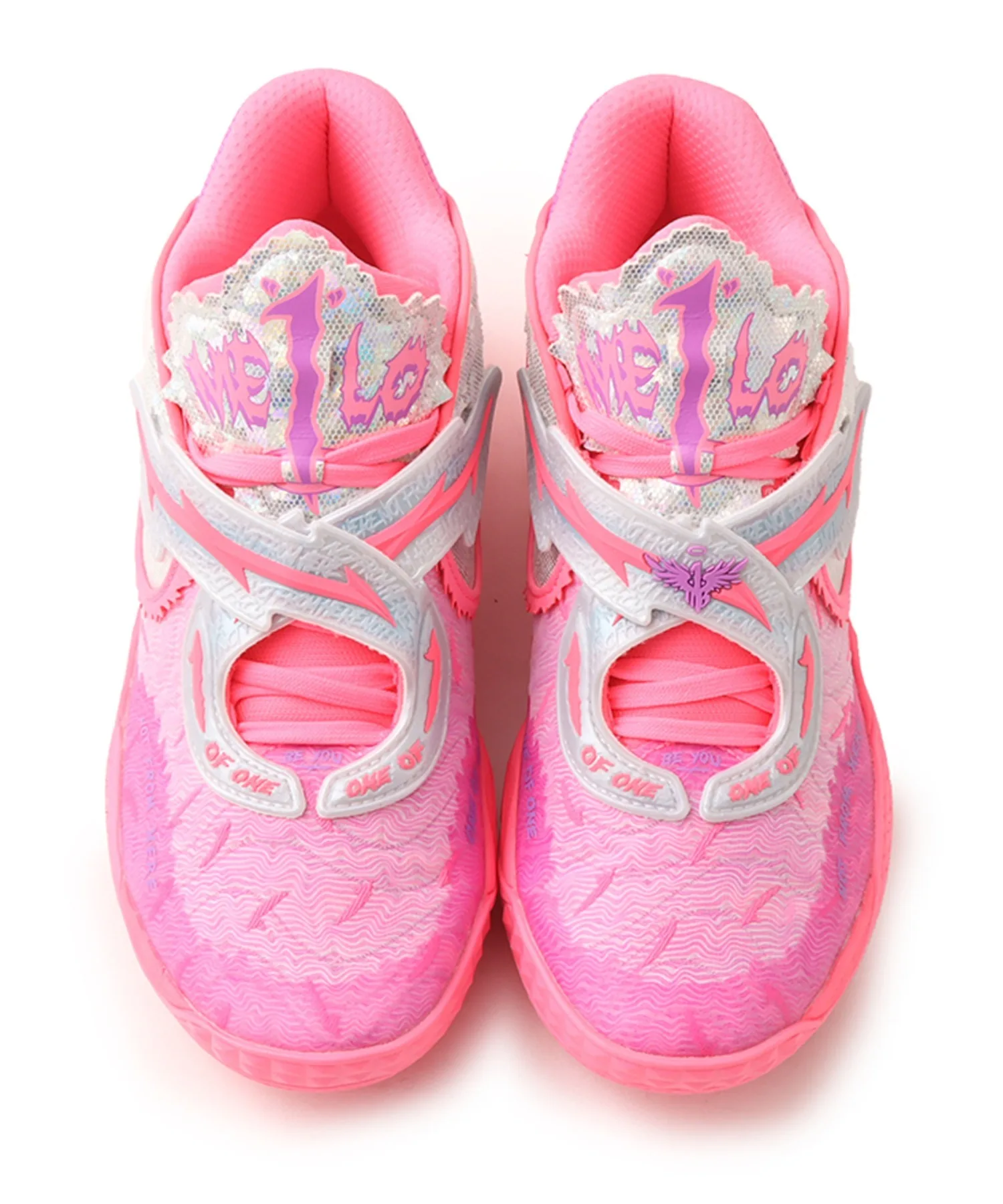 Мужские кроссовки PUMA MB.05 WORLD TOUR розовые — фото 2