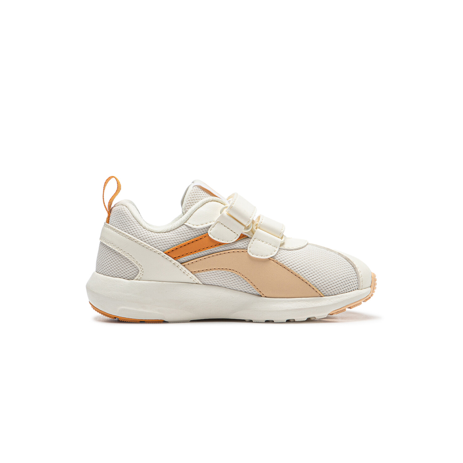 Кроссовки LINING YOUNG Sports Life Collection Kids Lifestyle Shoes Kids Low-top Beige/White/Orange, белый/оранжевый — фото 2
