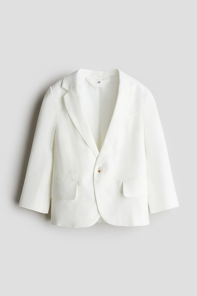 

Льняная куртка H&M, белый