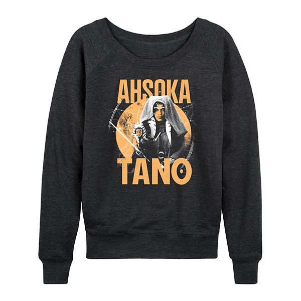 

Женская футболка с длинным рукавом Ahsoka Tano Star Map French Terry Star Wars, Heather Charcoal