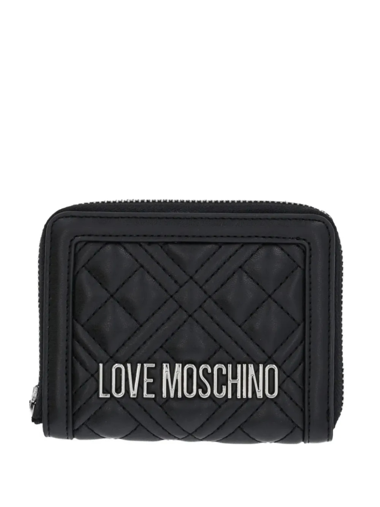 

Стеганый кошелек Love Moschino, черный