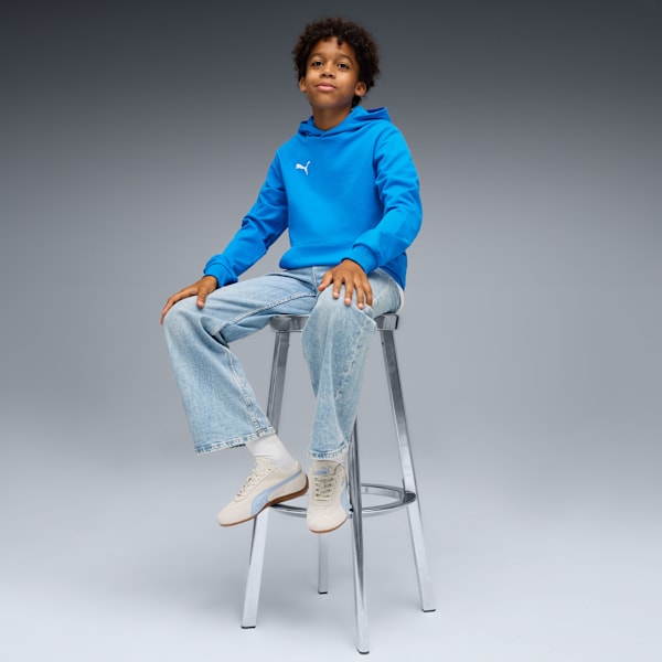 Футбольная толстовка для больших детей Teamgoal Puma, синий — фото 3
