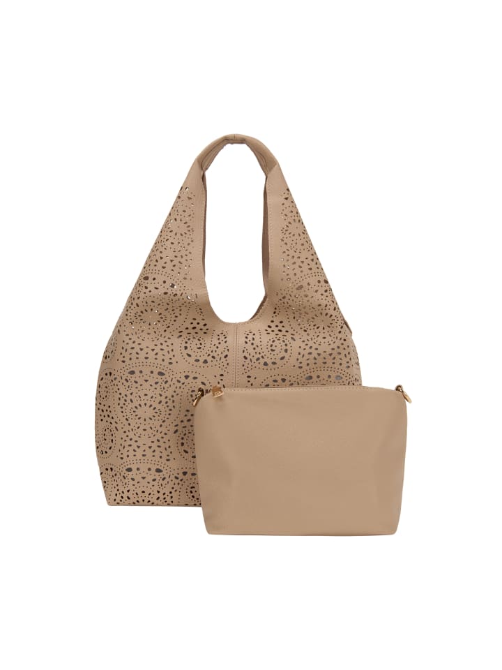 

Наплечная сумка usha FESTIVAL, серо-коричневый