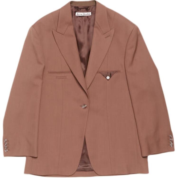 

Деловой пиджак женский коричневый Acne Studios