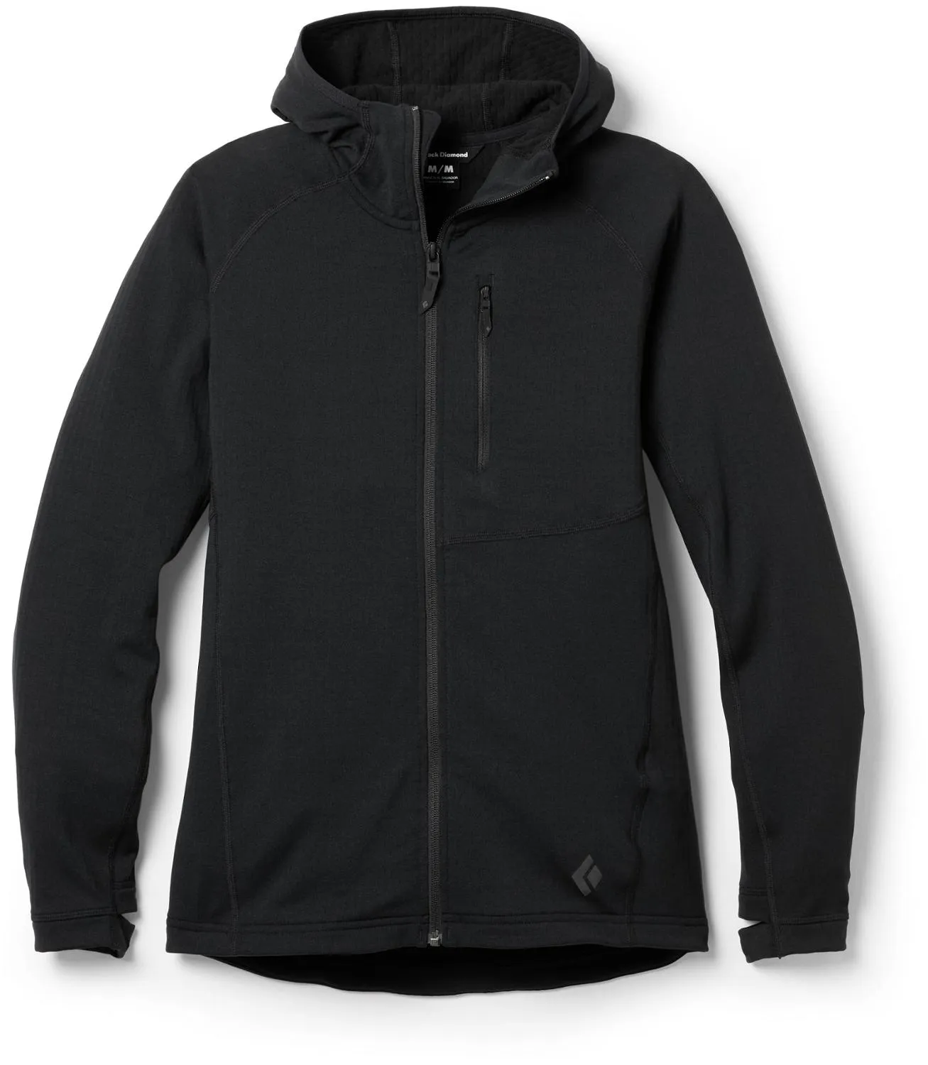 

Флисовое худи CoEfficient женское Black Diamond, Black
