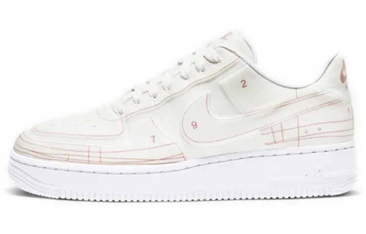Кроссовки Nike Air Force 1 Low '07 Lx Blueprint Summit White Women's