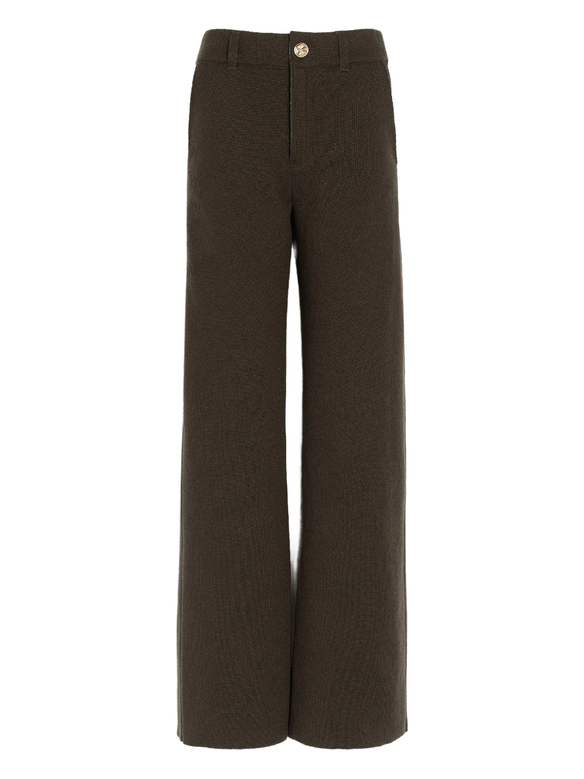 

Брюки с застежкой на пуговицу Barrie, коричневый