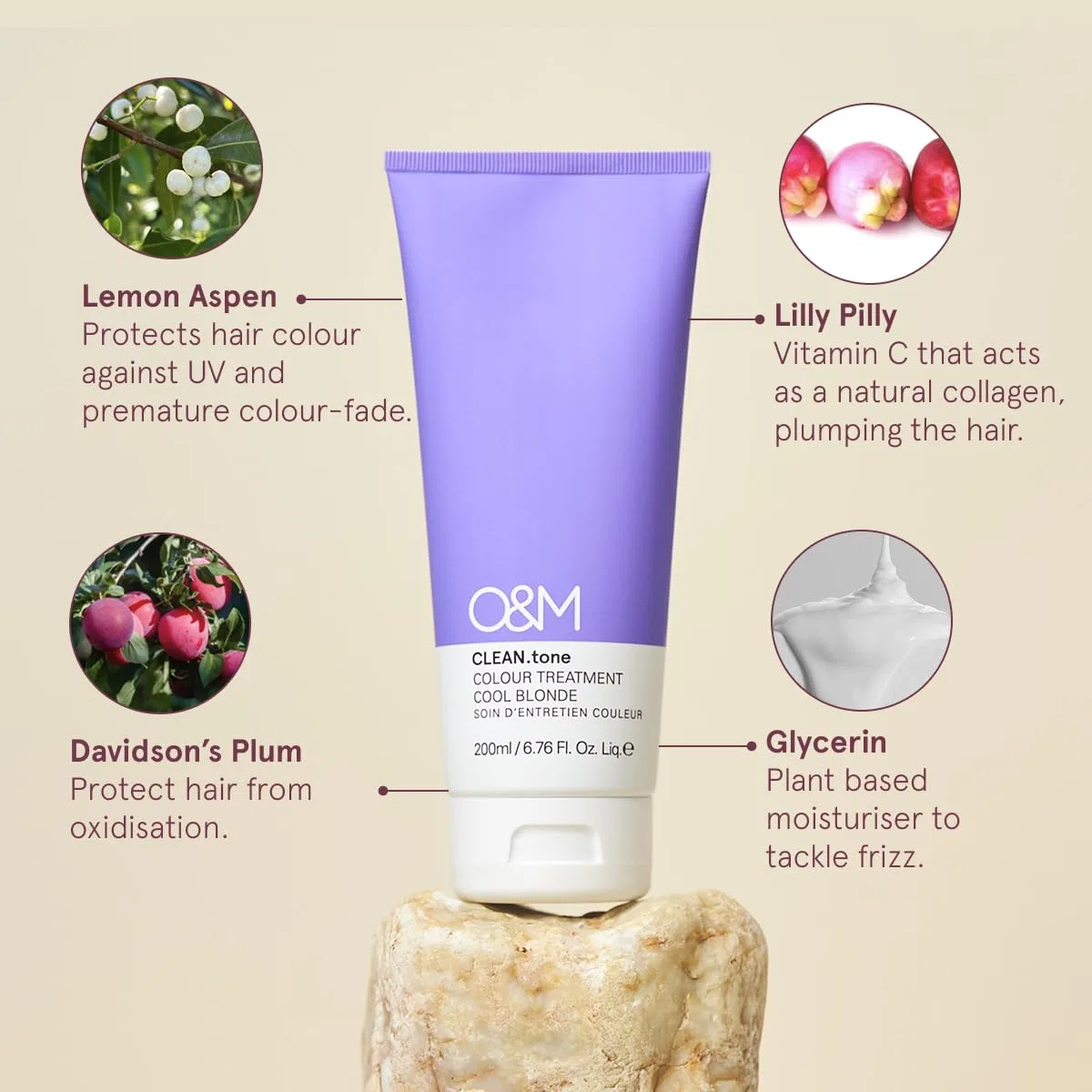 Тонирующее средство для волос «CLEAN.tone Cool Blonde» от O&M O&M — фото 4