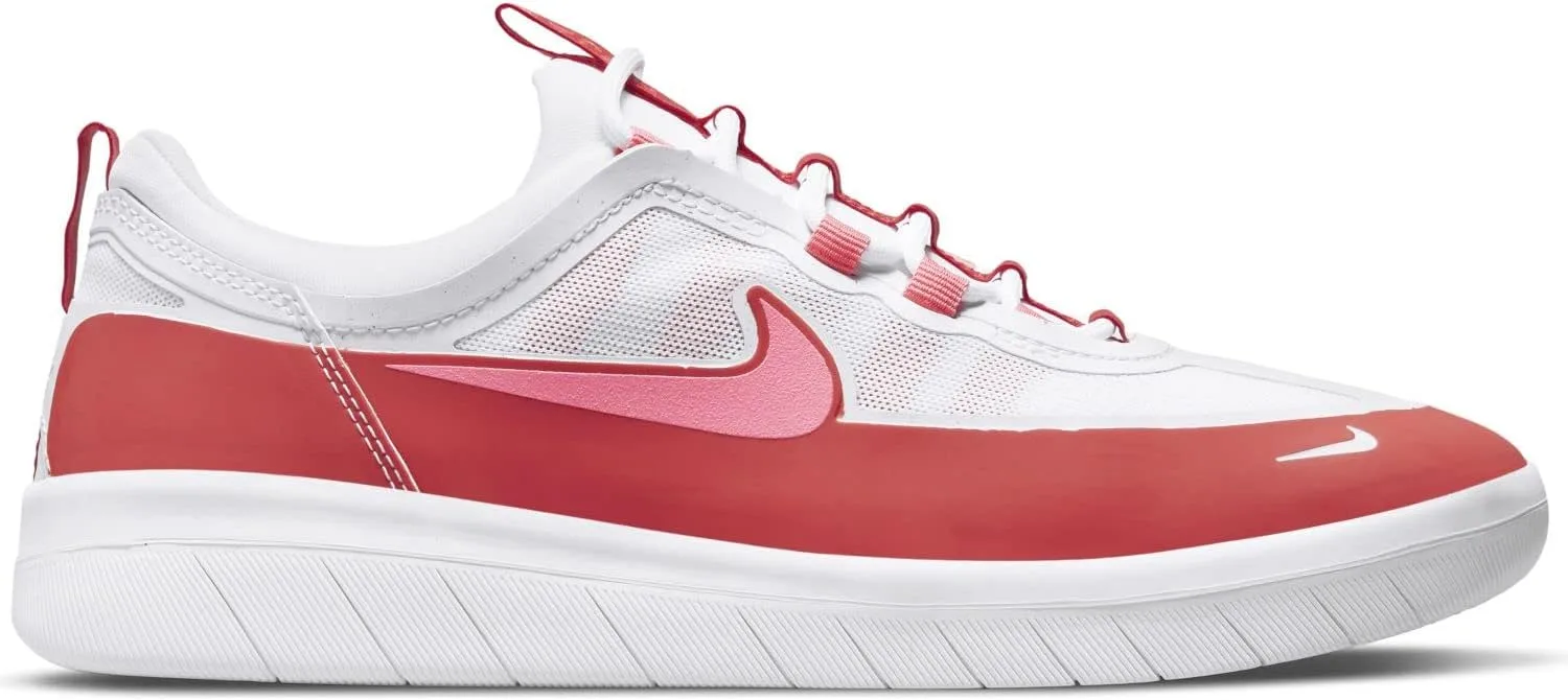 Мужские скейтбордистские кроссовки Nike SB Nyjah Free, черно-бело-черные
