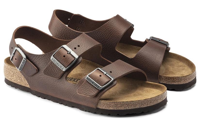 Сандалии для мужчин Birkenstock, коричневый — фото 3