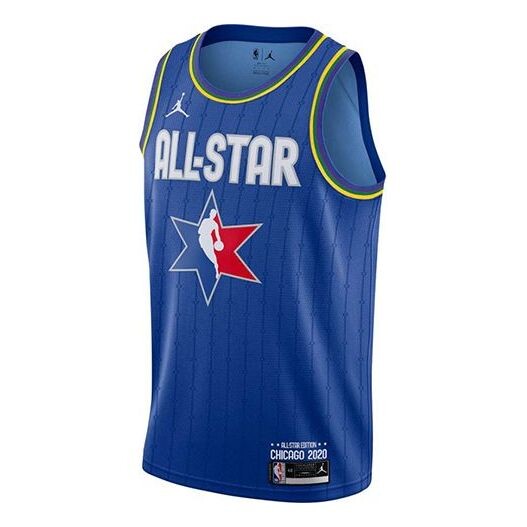 

Майка Air Jordan NBA AllStar Edition Swingman Jersey Russell Westbrook NBA2020 Blue, синий