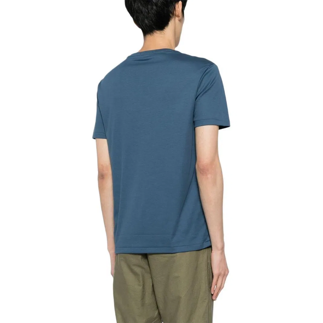 Футболка хлопковая Polo Ralph Lauren Marine Blue — фото 4