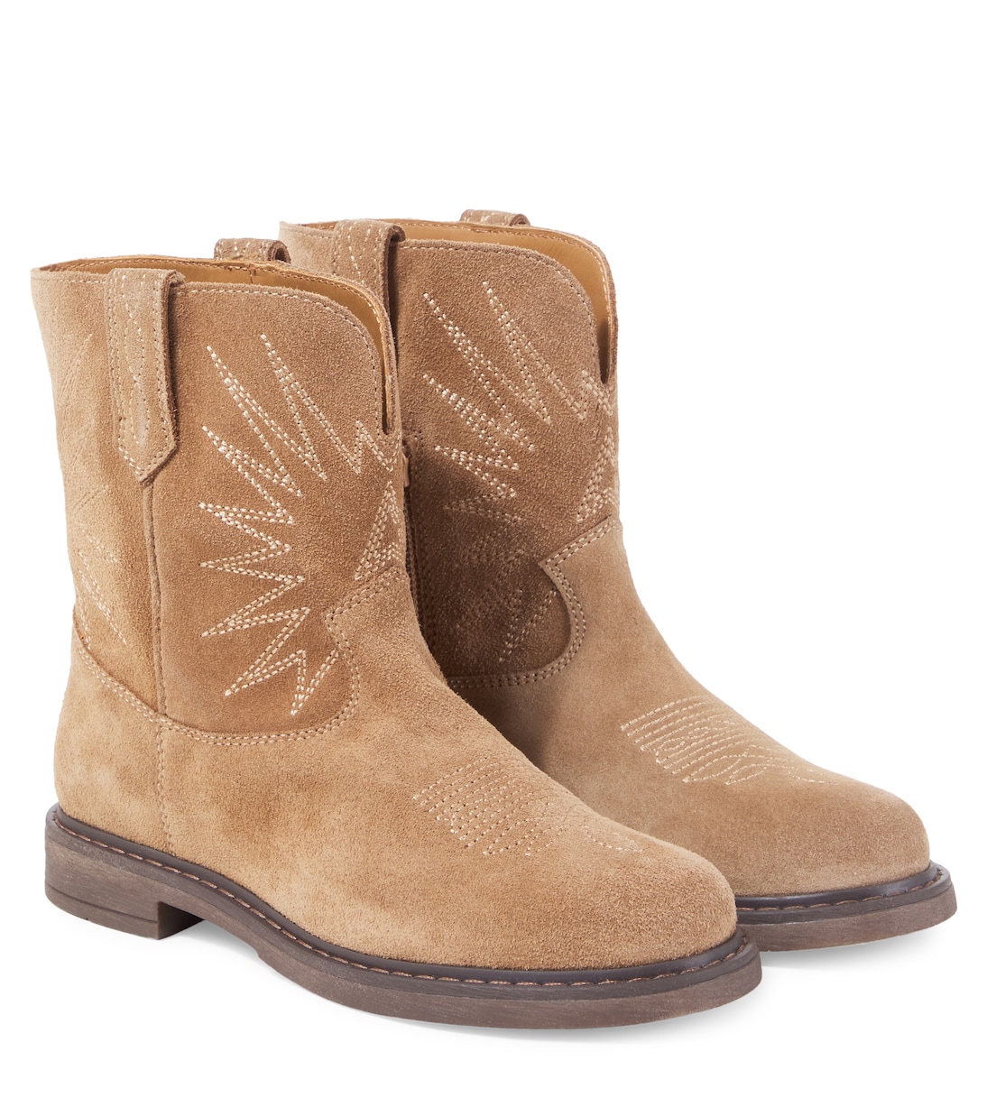 

Замшевые ботинки Golden Goose Kids, Light Brown