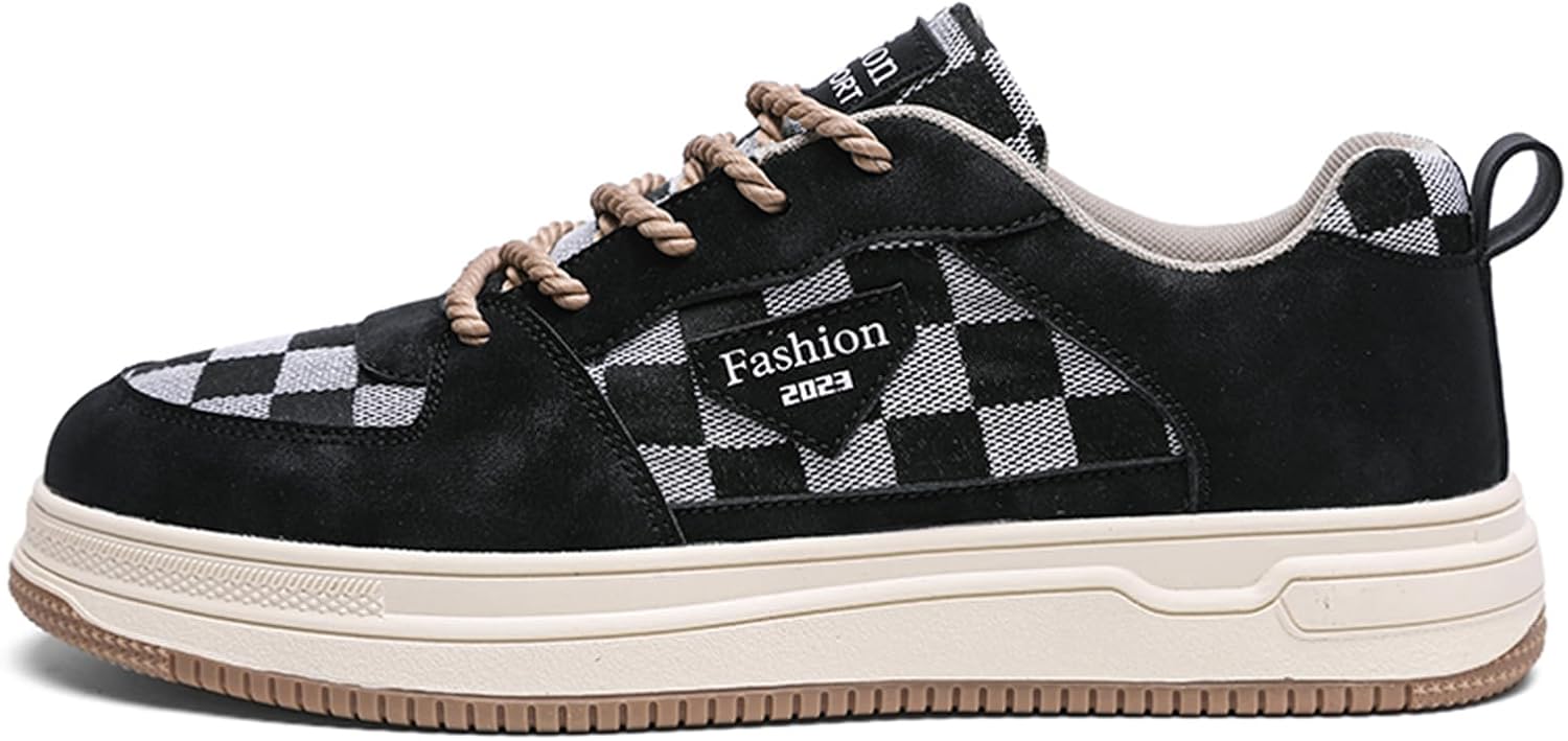 

Мужские высокие кеды GSIGUL, скейт-кроссовки, повседневная обувь, удобные канвасовые кроссовки для прогулок, модные кеды, черный