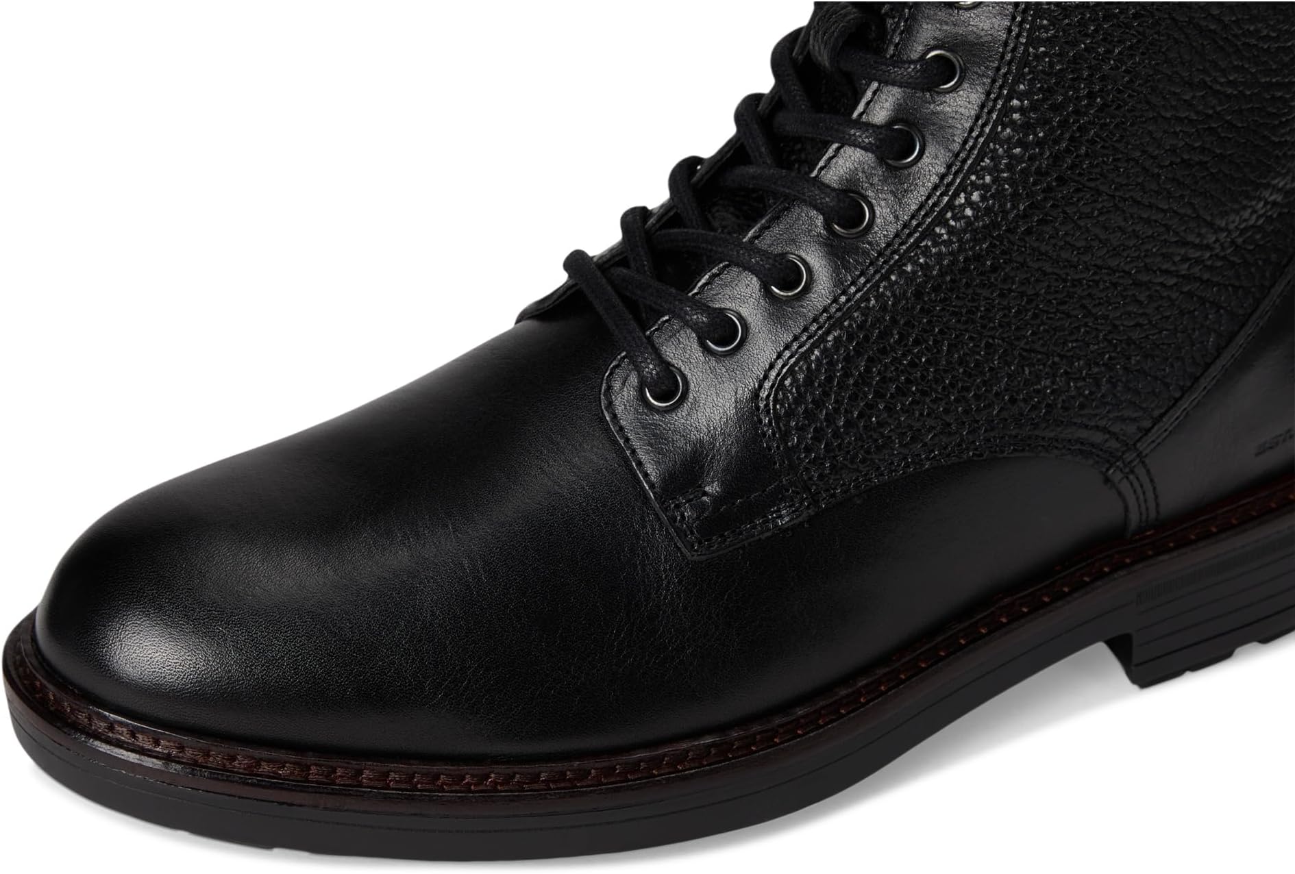 Ботинки Johnston & Murphy Collection Men's Latham Plain Toe Boots, Black European Calfskin — фото 2