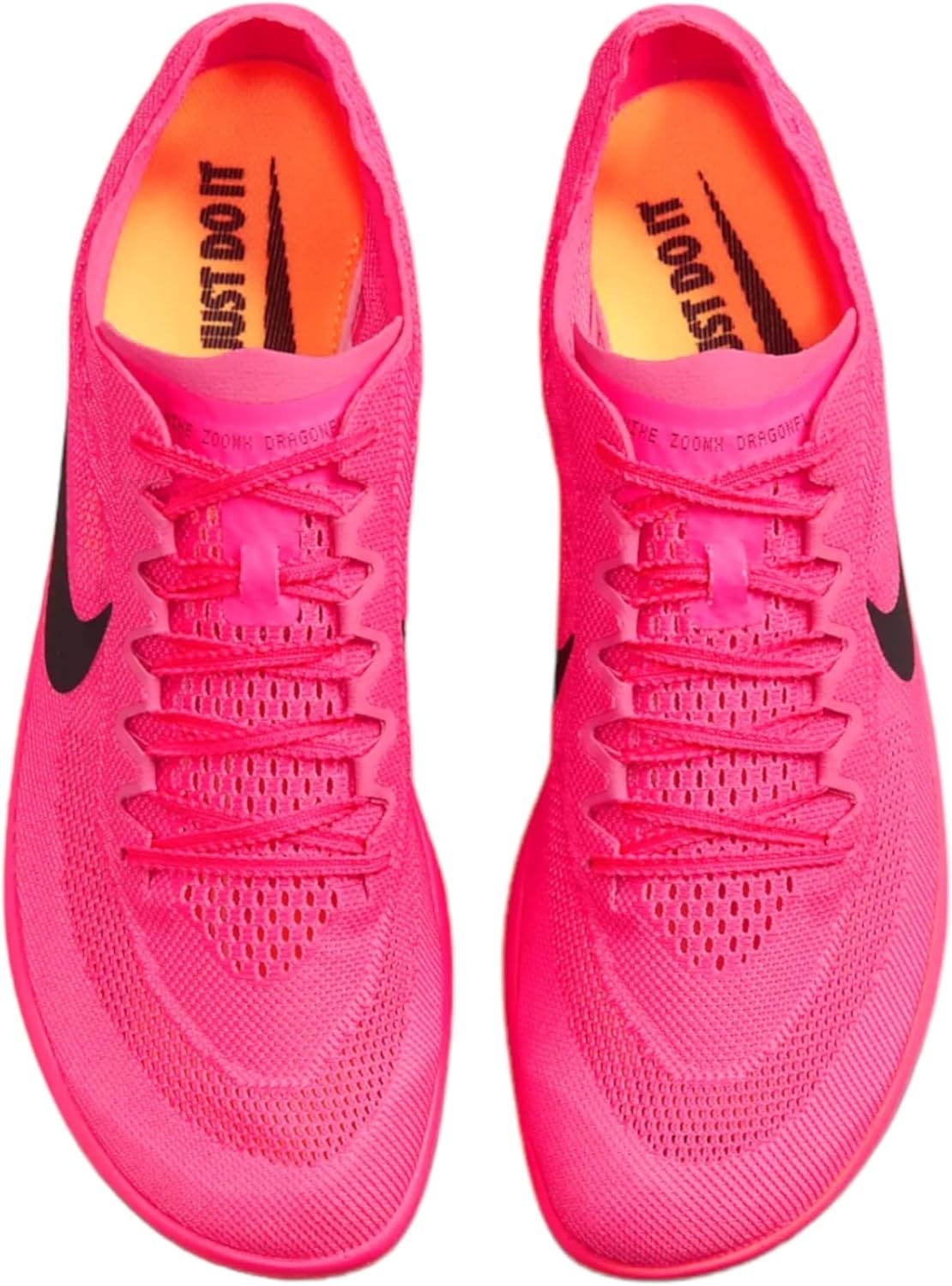 Кроссовки Unisex ZoomX Dragonfly Nike, черный/оранжевый/розовый — фото 4