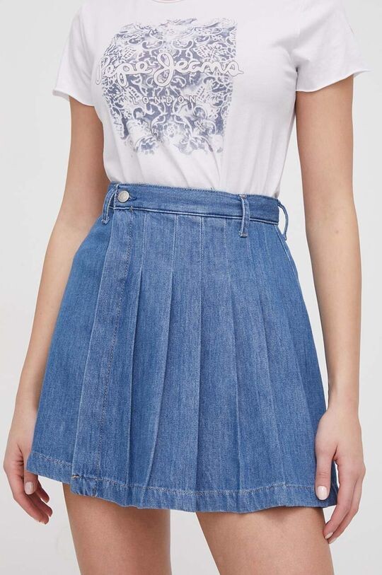 

MINI SKIRT джинсовая юбка со складками HW Pepe Jeans, синий