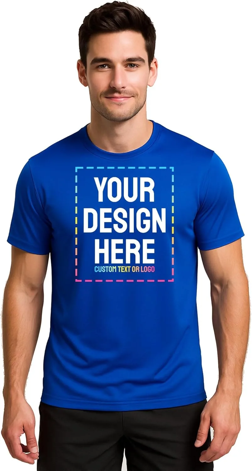 

Custom Dry Fit футболка — влагоотводящая короткий рукав для спорта Lightfire Printing