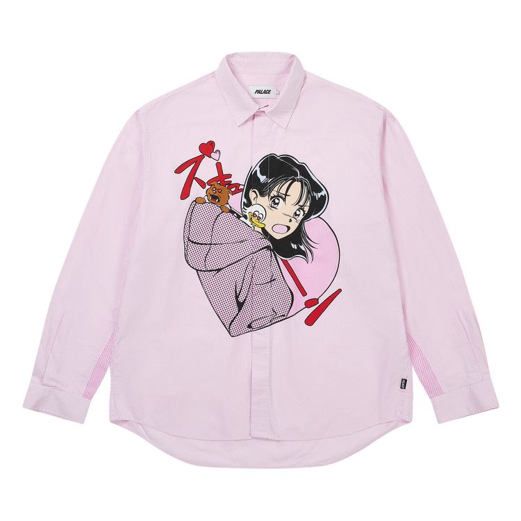 

Рубашка Palace Rear View Shirt, Pink