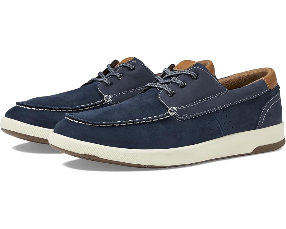 

Кроссовки Florsheim Crossover Moc Toe Boat Shoes, темно-синий