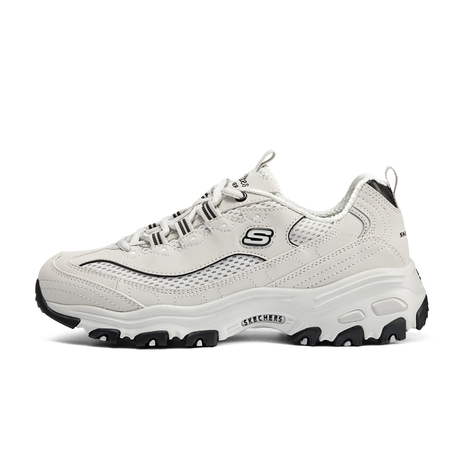 

Кроссовки Skechers Chunky Sneakers Women's Low-top Grey/white, светло-серый