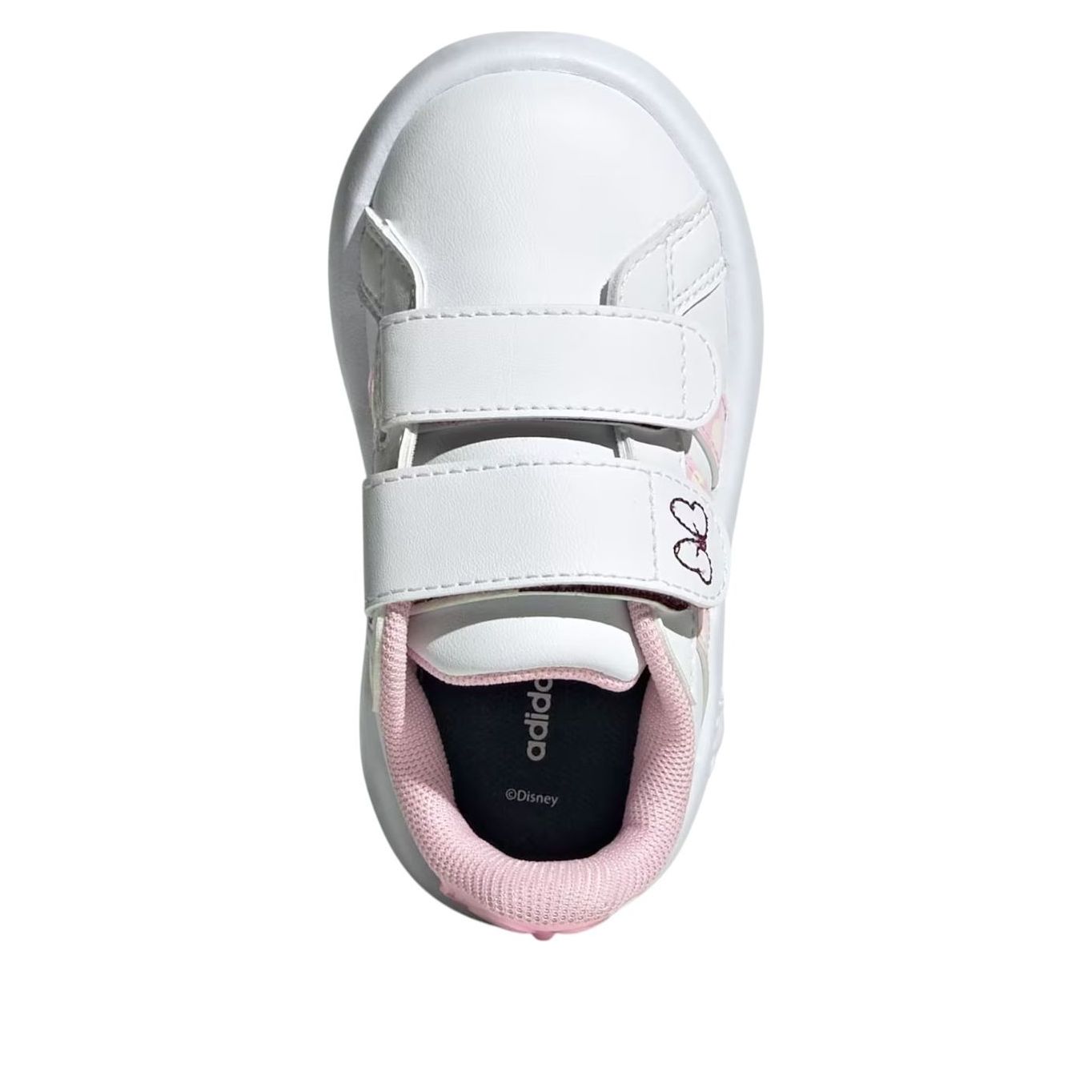 Кроссовки (TD) adidas x Disney Minnie Mouse Grand Court 'Cloud White Clear Pink' — фото 2