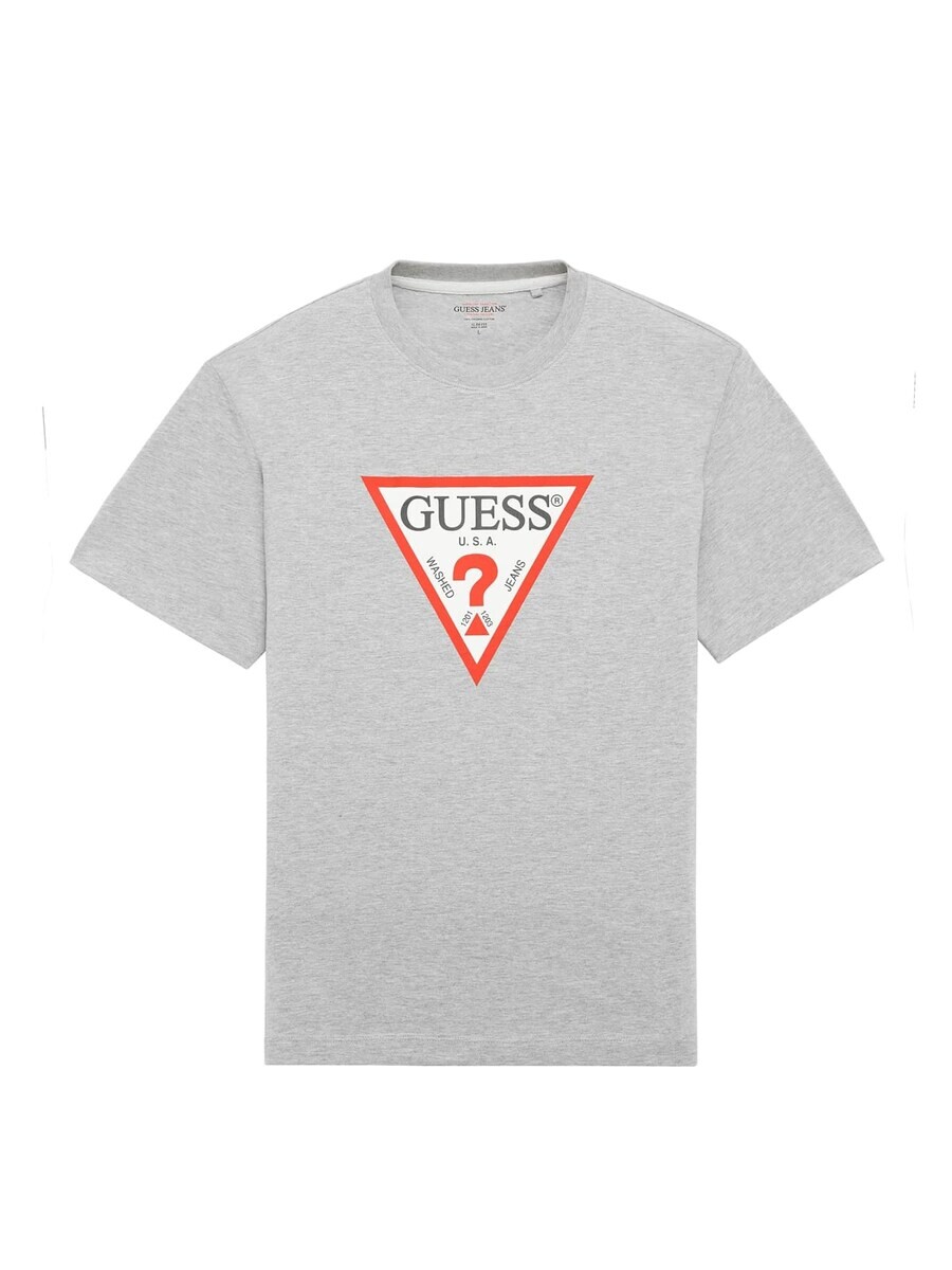 

Футболка GUESS, цвет mottled grey