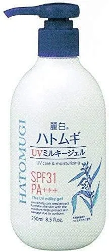 Набор солнцезащитных гелей Reiwhite Pearl Barley UV Milky Gel, 5 шт., 1250 мл Li Bai