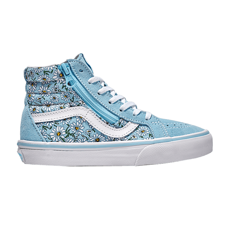 

Кроссовки Sk8-Hi Reissue Side Zip Kids 'Daisies', синий