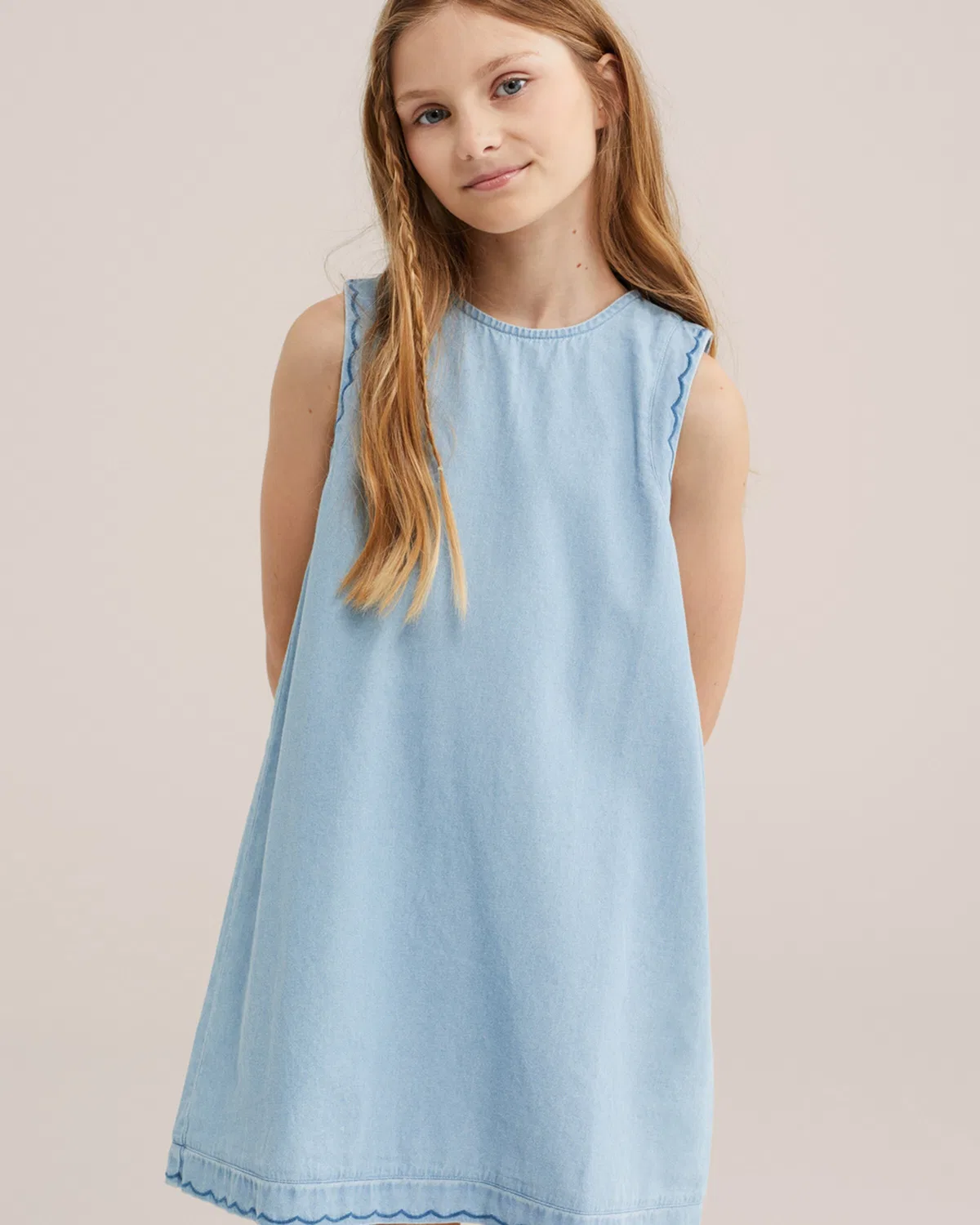 Платье We Fashion, Opal/Blue Denim — фото 3