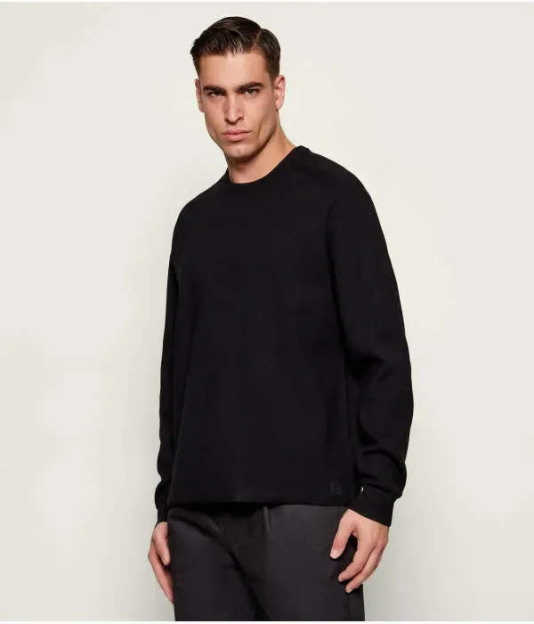 Свитер loose fit Calvin Klein, черный
