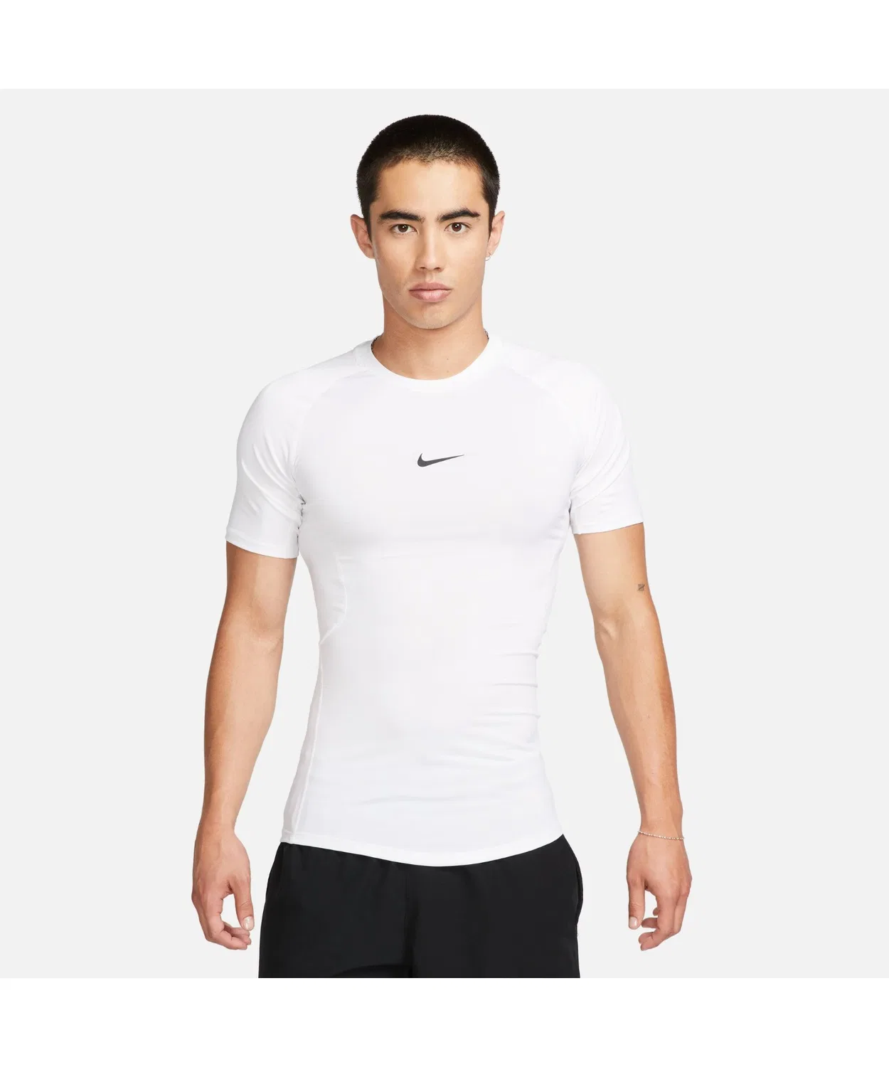 Футболка Nike Pro с длинным рукавом, белая