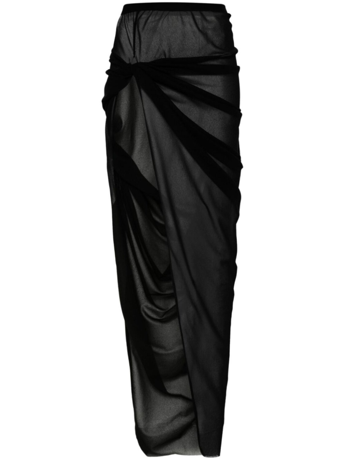 

Rick Owens Lilies юбка макси Edfu, черный