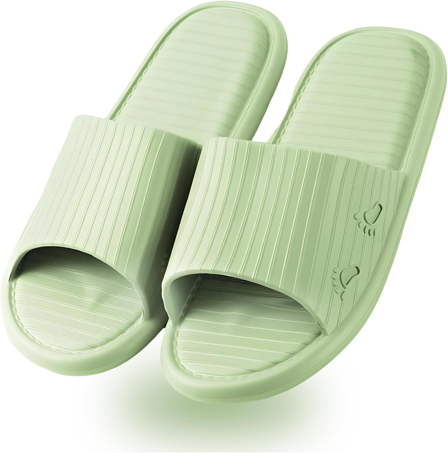 

Комфортные шлепанцы для душа AYYDMY, легкие мягкие домашние шлепанцы EVA, нескользящая обувь для ванной для женщин и мужчин, удобные сандалии с подушкой для гостиной, бассейна, спортзала, СПА, интерьера и студенческого общежития, зеленый