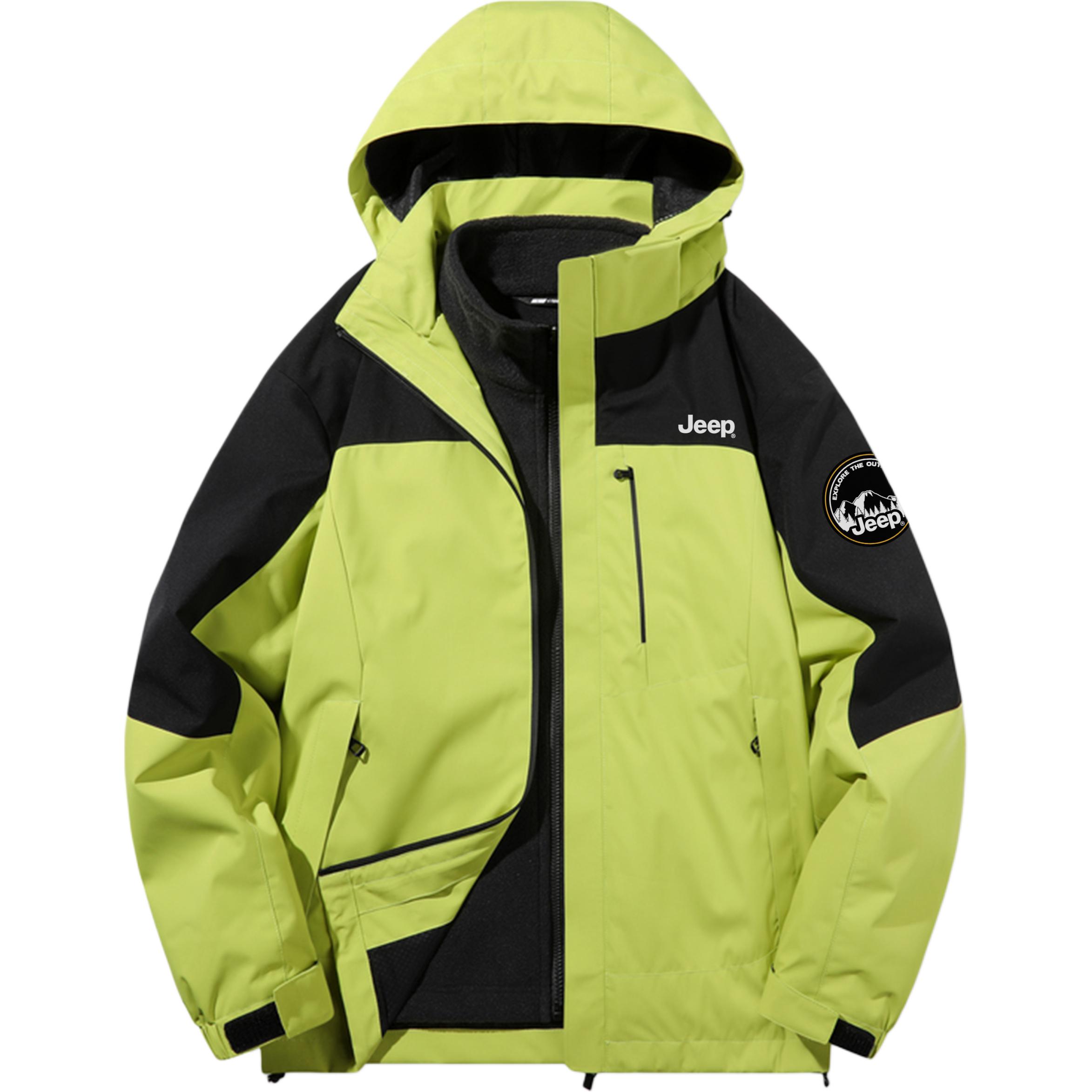 

Куртка Explorer 20 Unisex Jeep, светло-pea зеленый