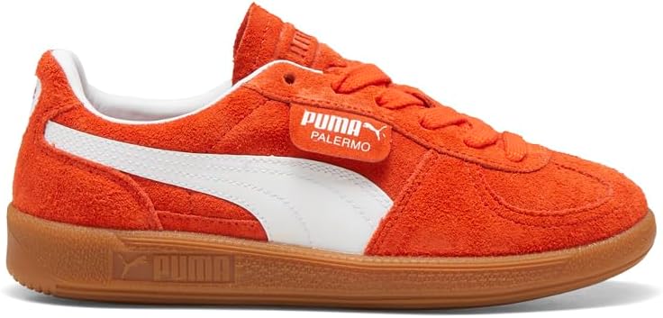 Кроссовки Puma Boys Palermo (Big Kid), белый/красный — фото 2