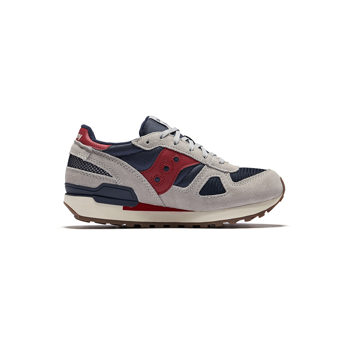 Кроссовки saucony Shadow Original Kids Lifestyle Shoes Kids Low-top Gray/Blue, серый/синий — фото 2