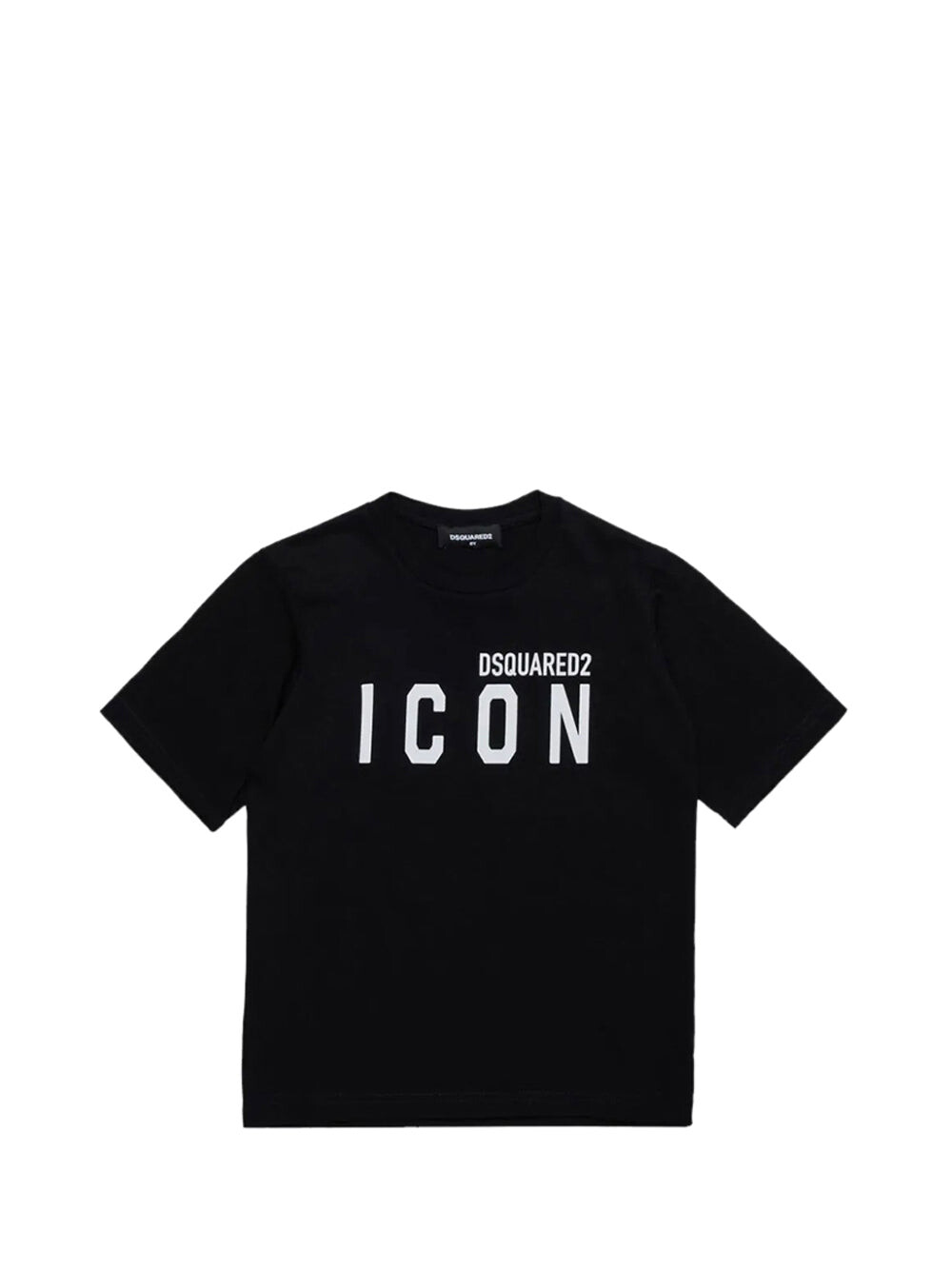 

Черная детская футболка Dsquared
