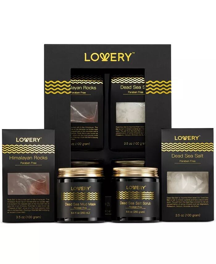 

Подарочная коробка для спа-салона Dead Sea Minerals, 5 предметов Lovery