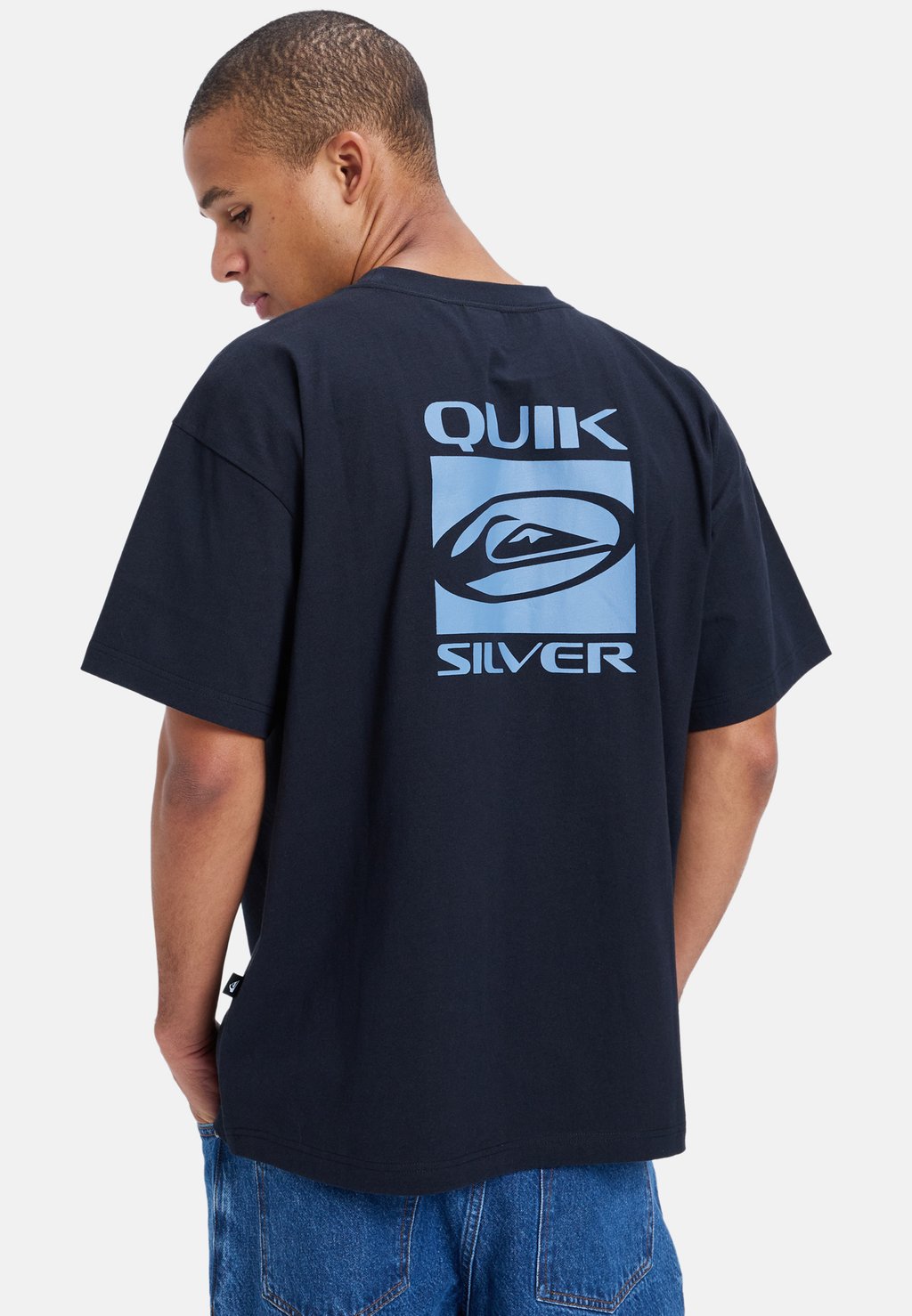 

Футболка с принтом ERA MIX BACK Quiksilver, черный