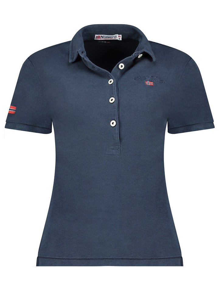 

Футболка поло Geographical Norway, темно-синий