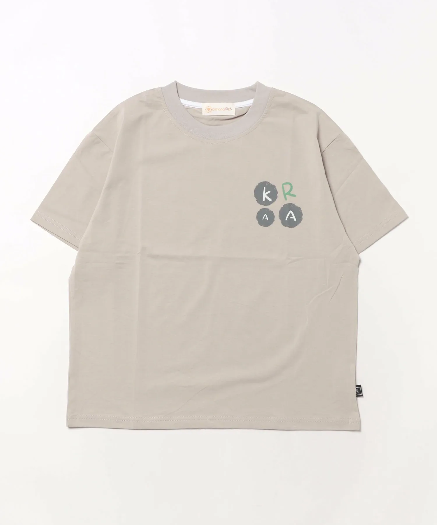 Футболка с принтом Aimoha Kids, gray — фото 2