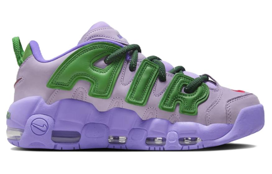 Nike Air More Uptempo Low Ambush Сиреневый Фиолетовый Зеленый — фото 2