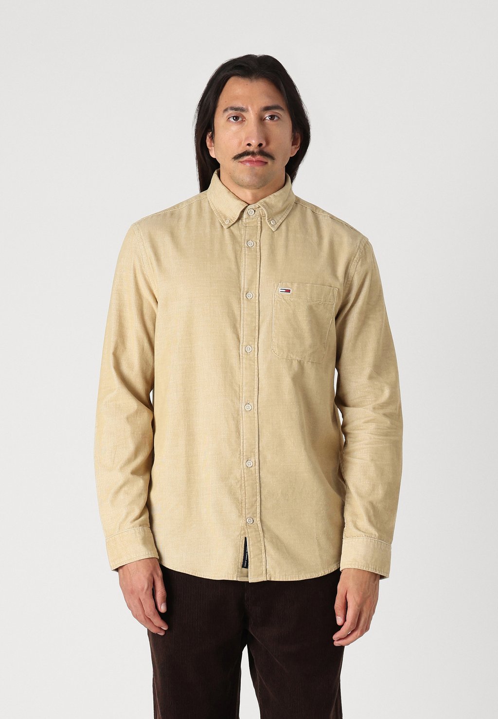 

Рубашка ENTRY SHIRT Tommy Jeans, бежевый