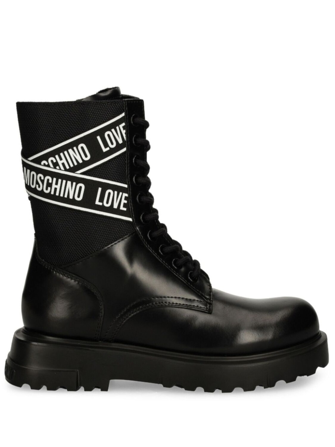 Сапоги с логотипом Love Moschino, черный