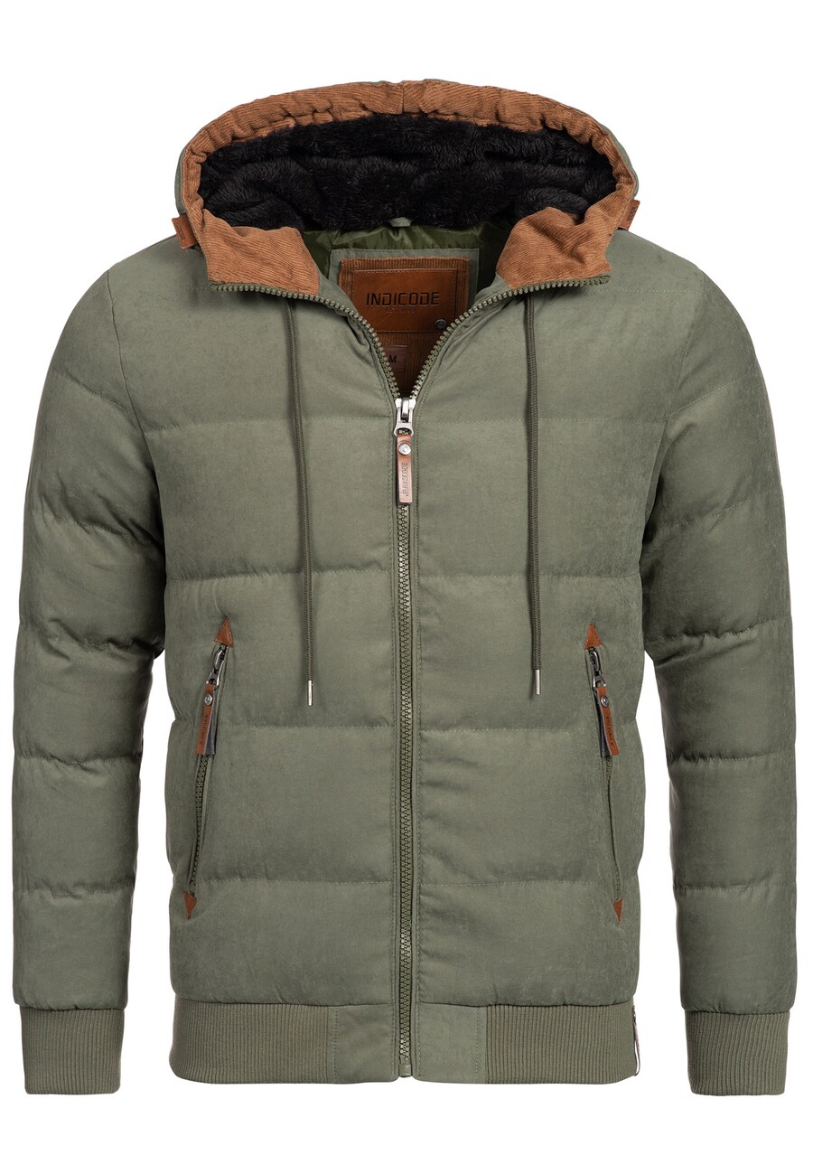 

Зимняя куртка INDICODE JEANS Winter Jacket Adeline, оливковый, Зеленый, Зимняя куртка INDICODE JEANS Winter Jacket Adeline, оливковый